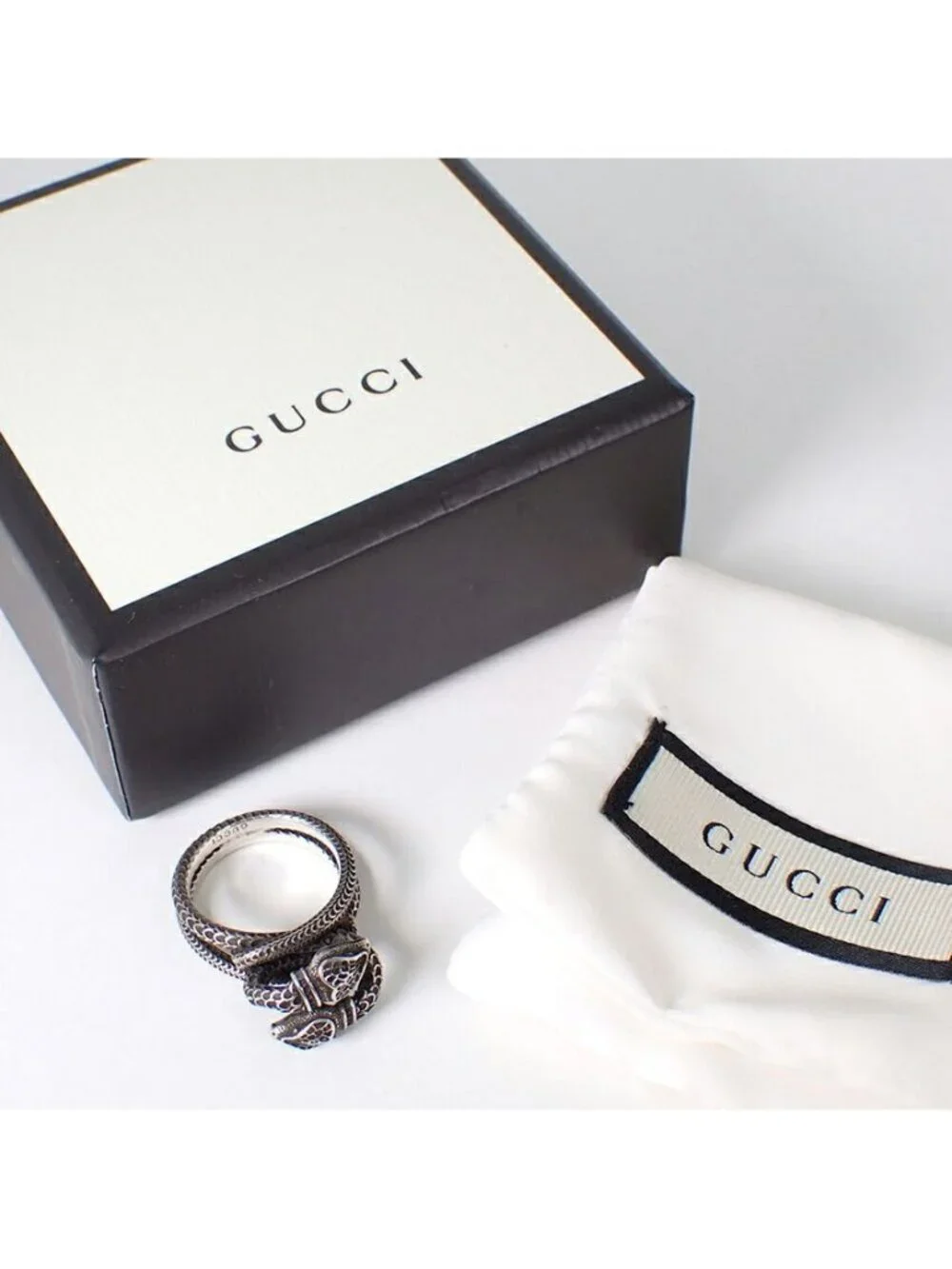 Gucci 925 Garden Snake Ring